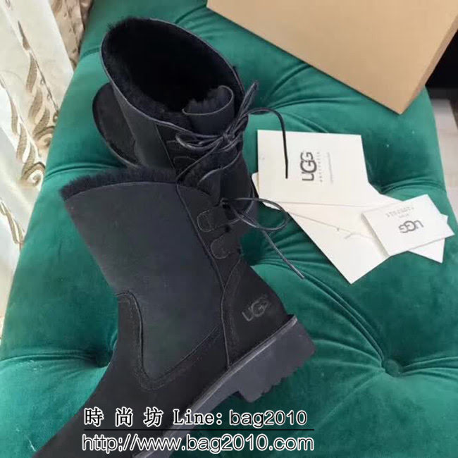 UGG 經典款 專櫃官網爆款 磨砂牛皮加皮毛一體 雪地靴 QZS1773